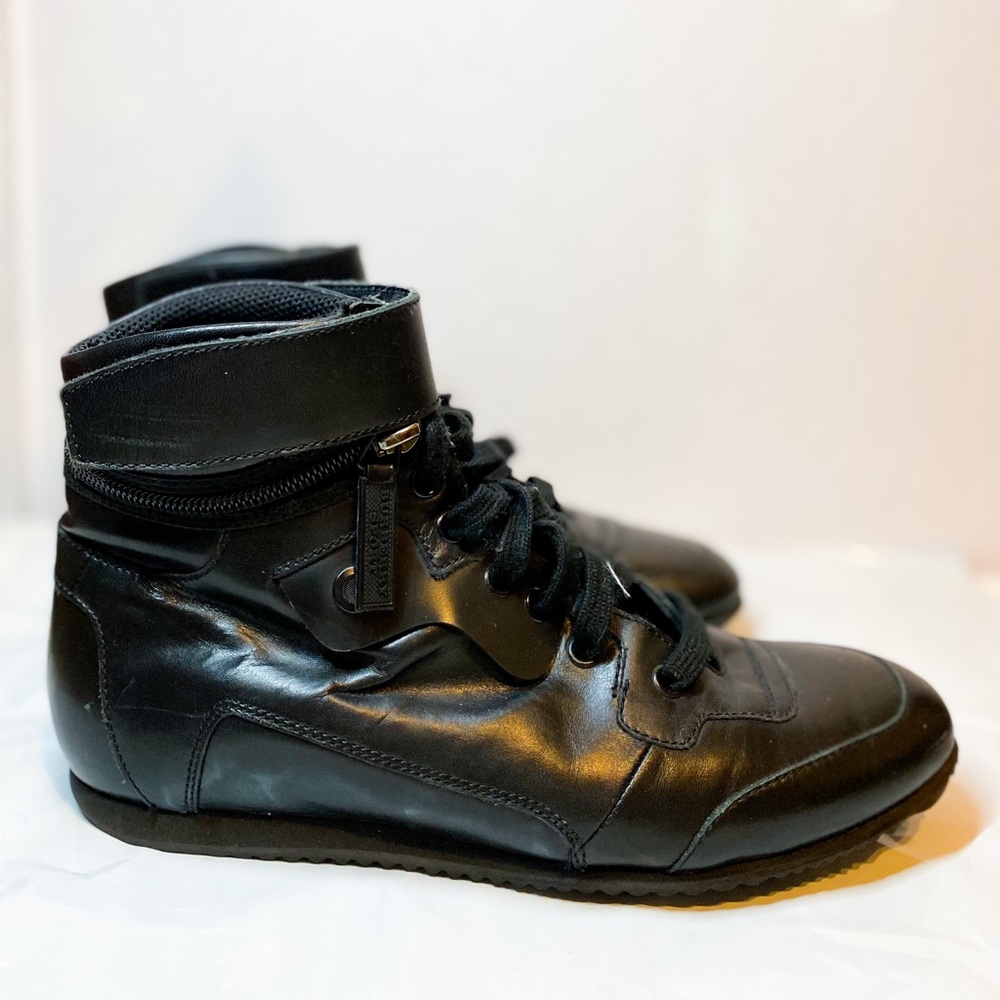 new Burberry Sport high top convertible trainers